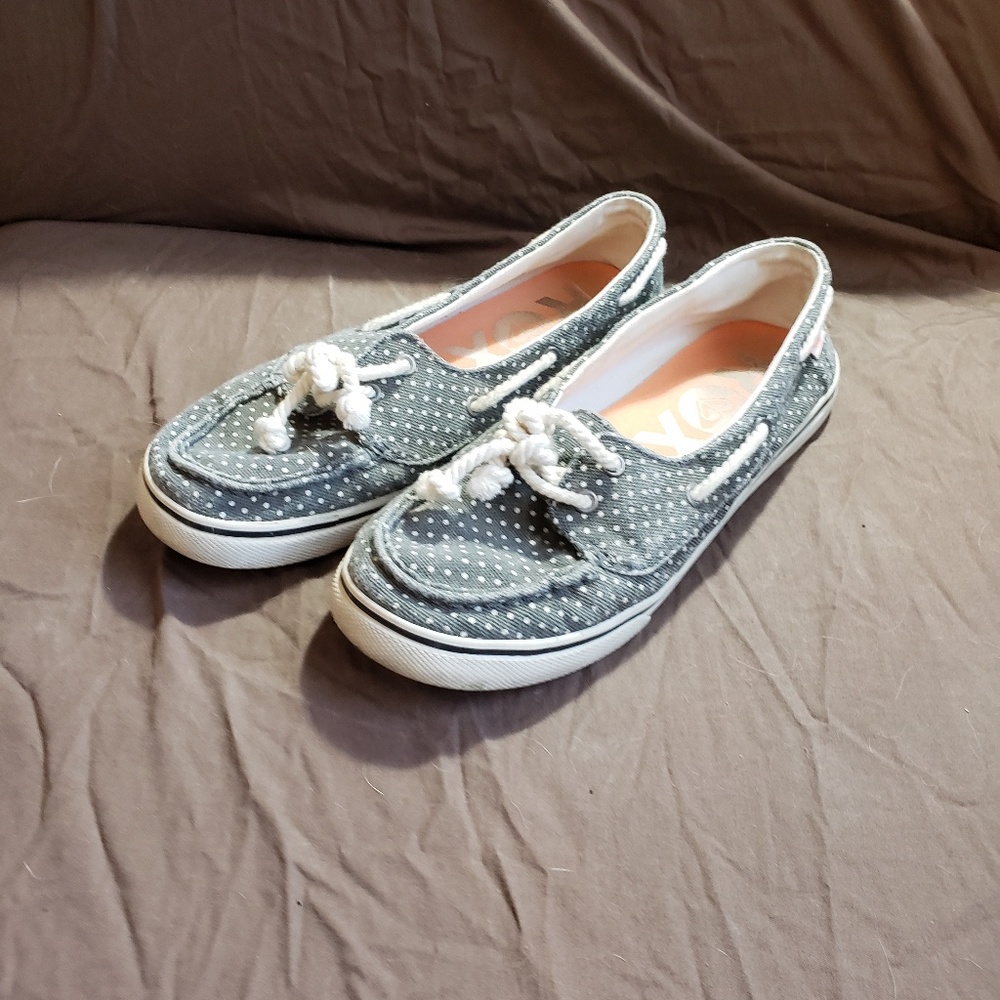 Roxy Polkadot Boat Shoes